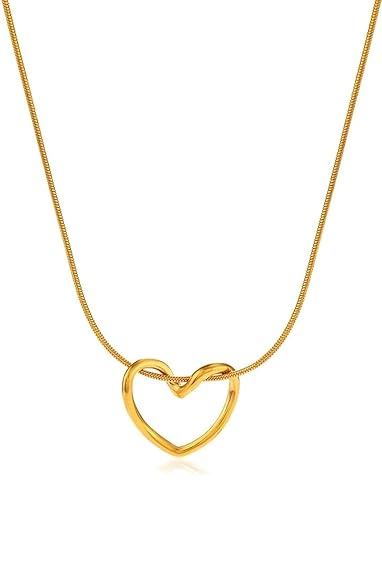 Inventive arts Anti-Tarnished Pendant set with Chain | Fashion Jewellery Sets Classic Necklace | Gifts for Sister, Valentine Gift of Wife & Girlfriend, Jewelry for Women & Girls ₹246.00 with 84 per