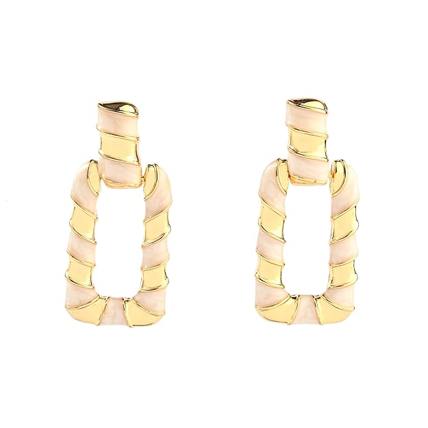 SALTY Anti Tarnish Earrings for Women | Stylish Fashion Jewellery | Accessories for Girls | Minimal Jewelry | Ideal for Gifting | Gift for wife, Girlfriend, Anniversary, Marriage, Birthday, Valentine day