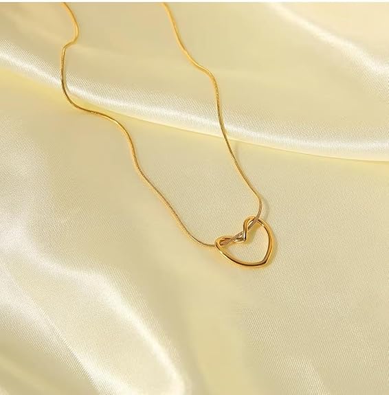 Inventive arts Anti-Tarnished Pendant set with Chain | Fashion Jewellery Sets Classic Necklace | Gifts for Sister, Valentine Gift of Wife & Girlfriend, Jewelry for Women & Girls ₹246.00 with 84 per